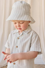Load image into Gallery viewer, JAMIE KAY Organic Cotton Silas Shirt | Variegated Stripe Shoreline