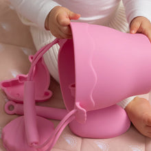 Load image into Gallery viewer, Playground 8PC Silicone Bucket Set - Light Pink