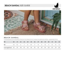 CRYWOLF Beach Sandal - Indigo