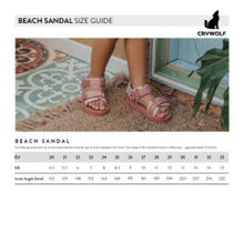 Load image into Gallery viewer, CRYWOLF Beach Sandal - Sunset