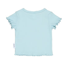 Load image into Gallery viewer, Huxbaby Dusty Sky Rib Tee