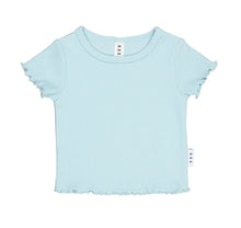 Load image into Gallery viewer, Huxbaby Dusty Sky Rib Tee