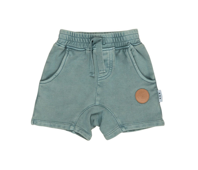 Huxbaby Vintage Slate Slouch Shorts