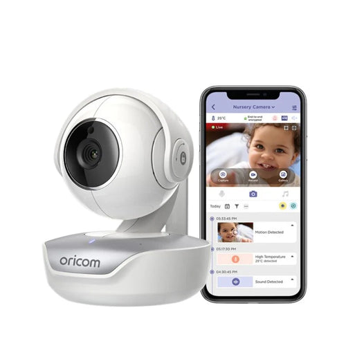 Oricom OBHPTZ Smart HD Video Baby Monitor with Motorised Pan-Tilt