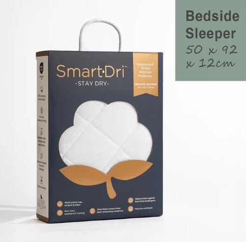 Smart Dri Beside Bassinet|Co-Sleeper Mattress Protector (NEW PACKAGING)