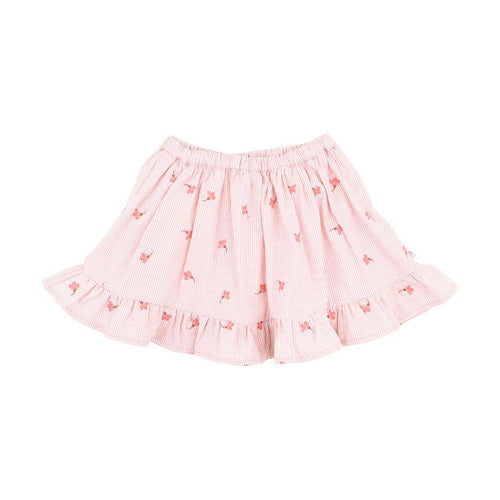 fox & finch Songbird Embroidered Skirt With Inbuilt Shorts