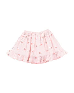 fox & finch Songbird Embroidered Skirt With Inbuilt Shorts