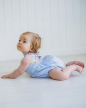 Load image into Gallery viewer, fox &amp; finch Songbird Stripe Embroidered Cross Back Bodysuit