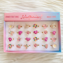 Load image into Gallery viewer, Great Pretenders Spinner Fidget Rings | Sweet Pink