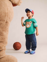 Load image into Gallery viewer, HUX | Huxbear Sporty Stripe Slouchy Tee