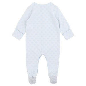 Bébé Blue Spot Layette Romper