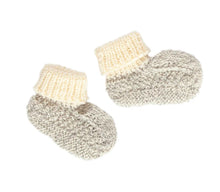 Load image into Gallery viewer, Springbud 100% Merino Booties | Cloud Marle