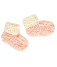 Load image into Gallery viewer, Springbud 100% Merino Booties | Pink