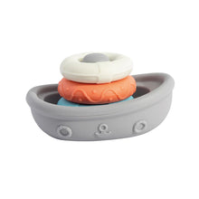 Load image into Gallery viewer, Playground Silicone Stacking Boat with Rings