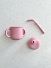 Load image into Gallery viewer, Mini &amp; Me Transitional Straw Sippy Cup