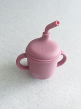 Load image into Gallery viewer, Mini &amp; Me Transitional Straw Sippy Cup