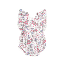 Load image into Gallery viewer, HUXBABY Strawberry Garden Playsuit | Cream