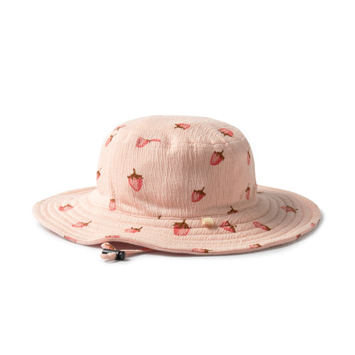 wilson + frenchy Organic Sun Hat | Strawberry Kisses