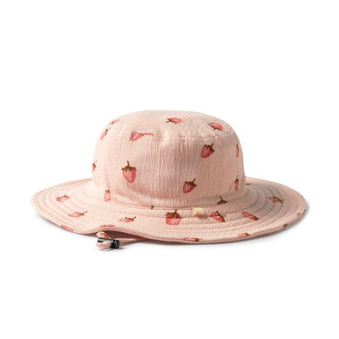 wilson + frenchy Organic Sun Hat | Strawberry Kisses