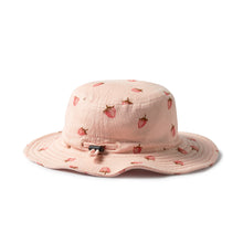 Load image into Gallery viewer, wilson + frenchy Organic Sun Hat | Strawberry Kisses