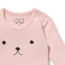 Load image into Gallery viewer, wilson + frenchy Organic Rib Bodysuit | Strawberry Cream