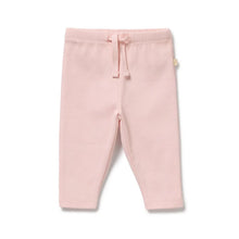 Load image into Gallery viewer, wilson + frenchy Organic Rib Leggings | Strawberry Cream