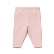 Load image into Gallery viewer, wilson + frenchy Organic Rib Leggings | Strawberry Cream