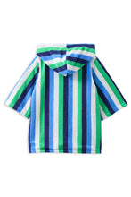 Load image into Gallery viewer, Stripe Terry Towelling Cover Up