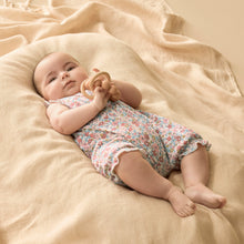 Load image into Gallery viewer, wilson + frenchy Organic Ruffle Zipsuit | Summer Bloom