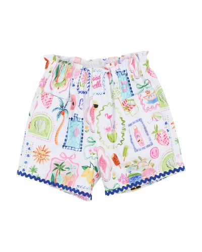 fox & finch Summer Vacay Ric Rac Shorts
