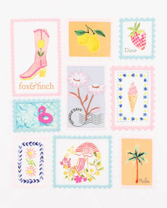 fox & finch Summer Vacay Holiday Stamp Tee