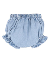 Load image into Gallery viewer, fox &amp; finch Sundae Denim Embroidered Bloomers