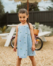 Load image into Gallery viewer, fox &amp; finch Sundae Denim Tulip Dress