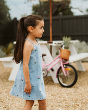 Load image into Gallery viewer, fox &amp; finch Sundae Denim Tulip Dress
