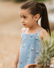 Load image into Gallery viewer, fox &amp; finch Sundae Denim Tulip Dress
