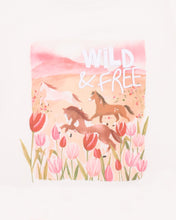 Load image into Gallery viewer, fox &amp; finch Sundae Organic Wild &amp; Free Tee