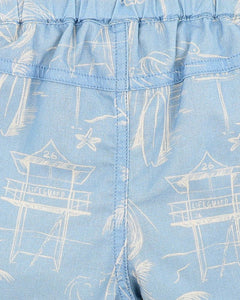fox & finch Surfs Up Linework Shorts