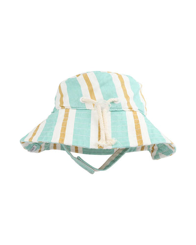 fox & finch Surfs Up Stripe Sunhat