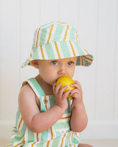 fox & finch Surfs Up Stripe Sunhat