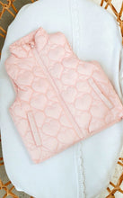 Load image into Gallery viewer, confetti kidz Puffer Vest | Sweetheart Quilted