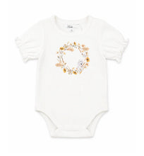 Load image into Gallery viewer, Taylor Organic Floral Koala Bodysuit
