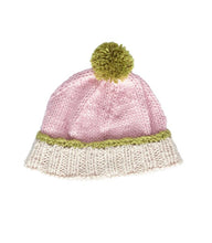 Load image into Gallery viewer, Teddy Beanie | Pink + Green