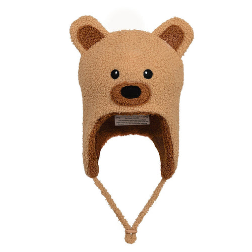Bedhead Cute Teddy Snuggle Winter Beanie - Brown