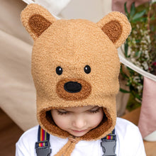 Load image into Gallery viewer, Bedhead Cute Teddy Snuggle Winter Beanie - Brown
