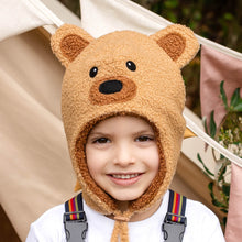 Load image into Gallery viewer, Bedhead Cute Teddy Snuggle Winter Beanie - Brown