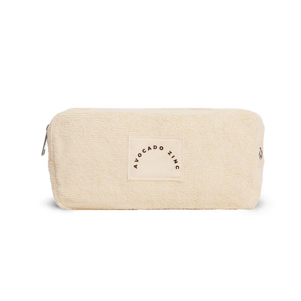 Avocado Zinc Terry Towelling Pouch