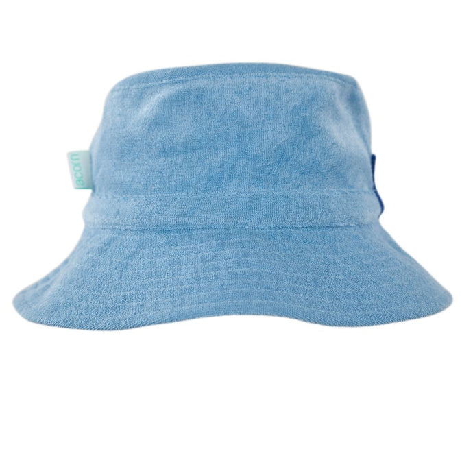 Acorn Terry Towelling Bucket Hat | Mid Blue