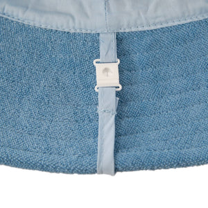 Acorn Terry Towelling Bucket Hat | Mid Blue