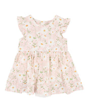 Load image into Gallery viewer, Bébé Tess Print Overlay Dress