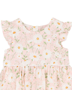 Bébé Tess Print Overlay Dress